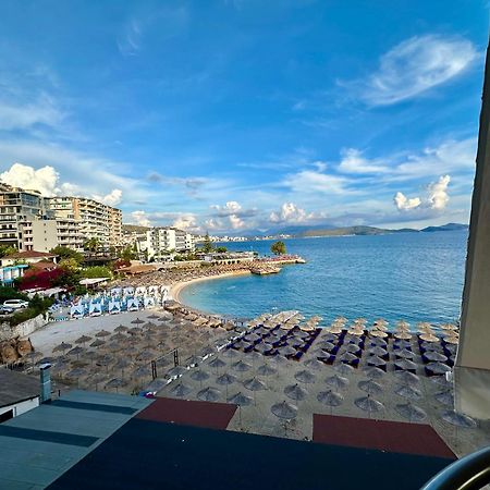 Aqua Apartments Seaview Sarande Bagian luar foto