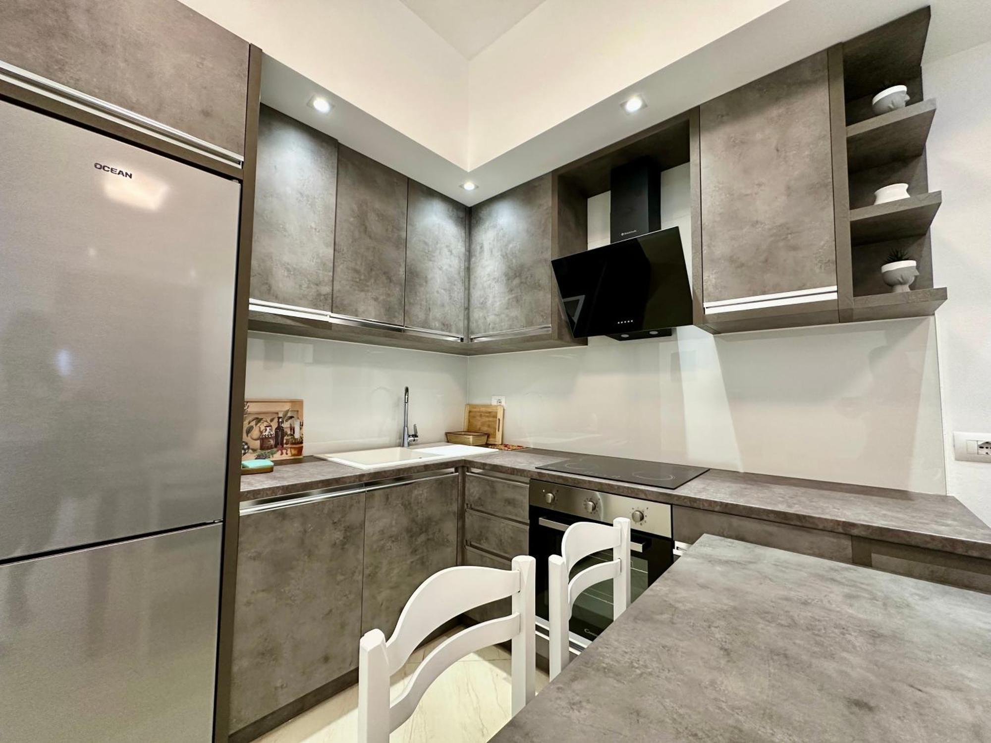 Aqua Apartments Seaview Sarande Bagian luar foto