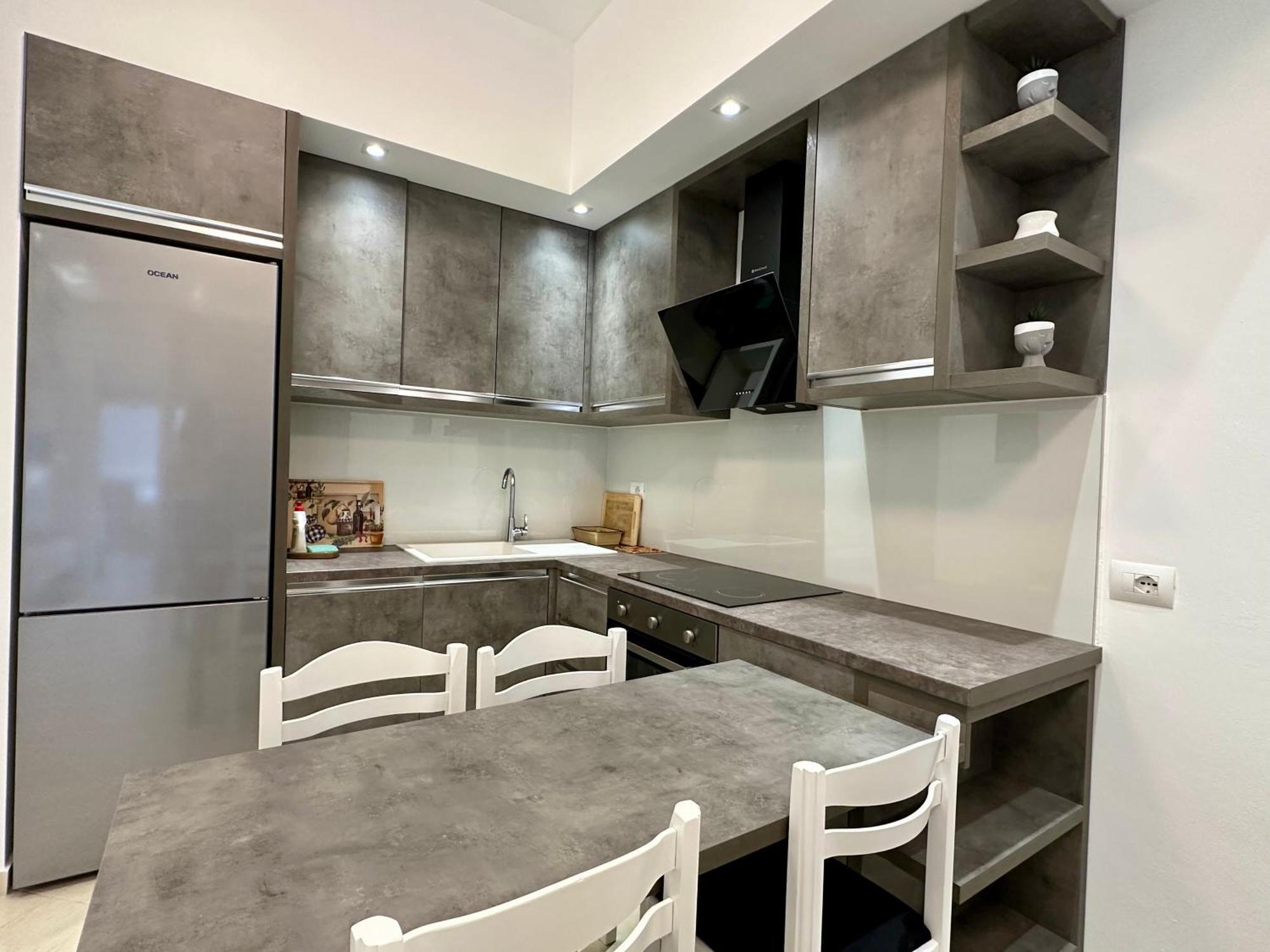 Aqua Apartments Seaview Sarande Bagian luar foto