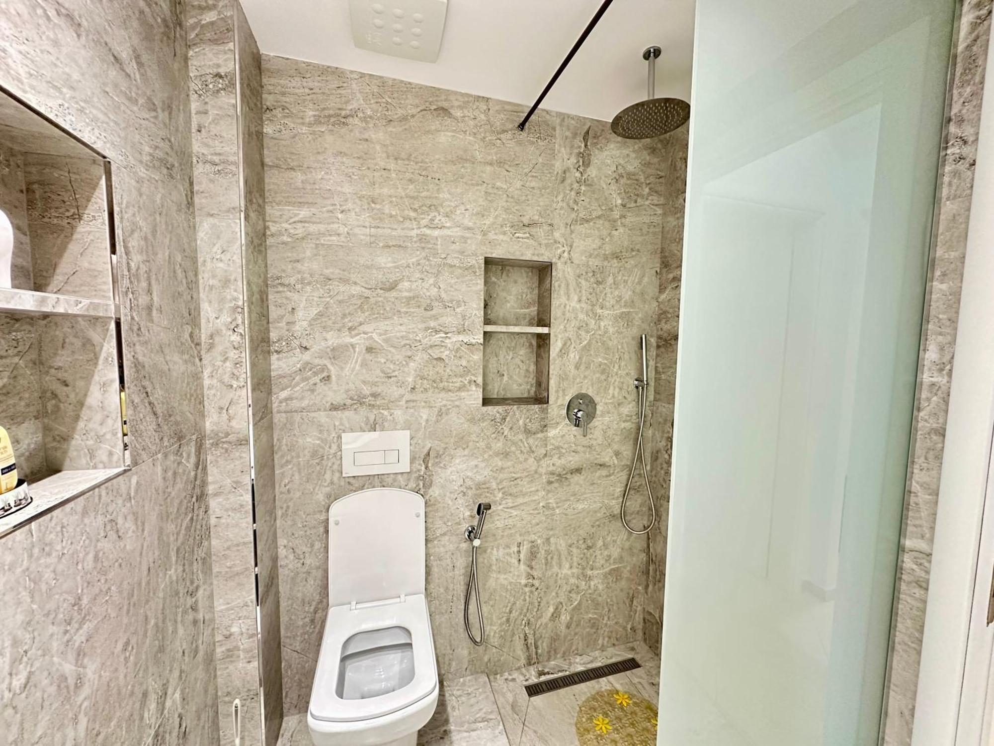 Aqua Apartments Seaview Sarande Bagian luar foto