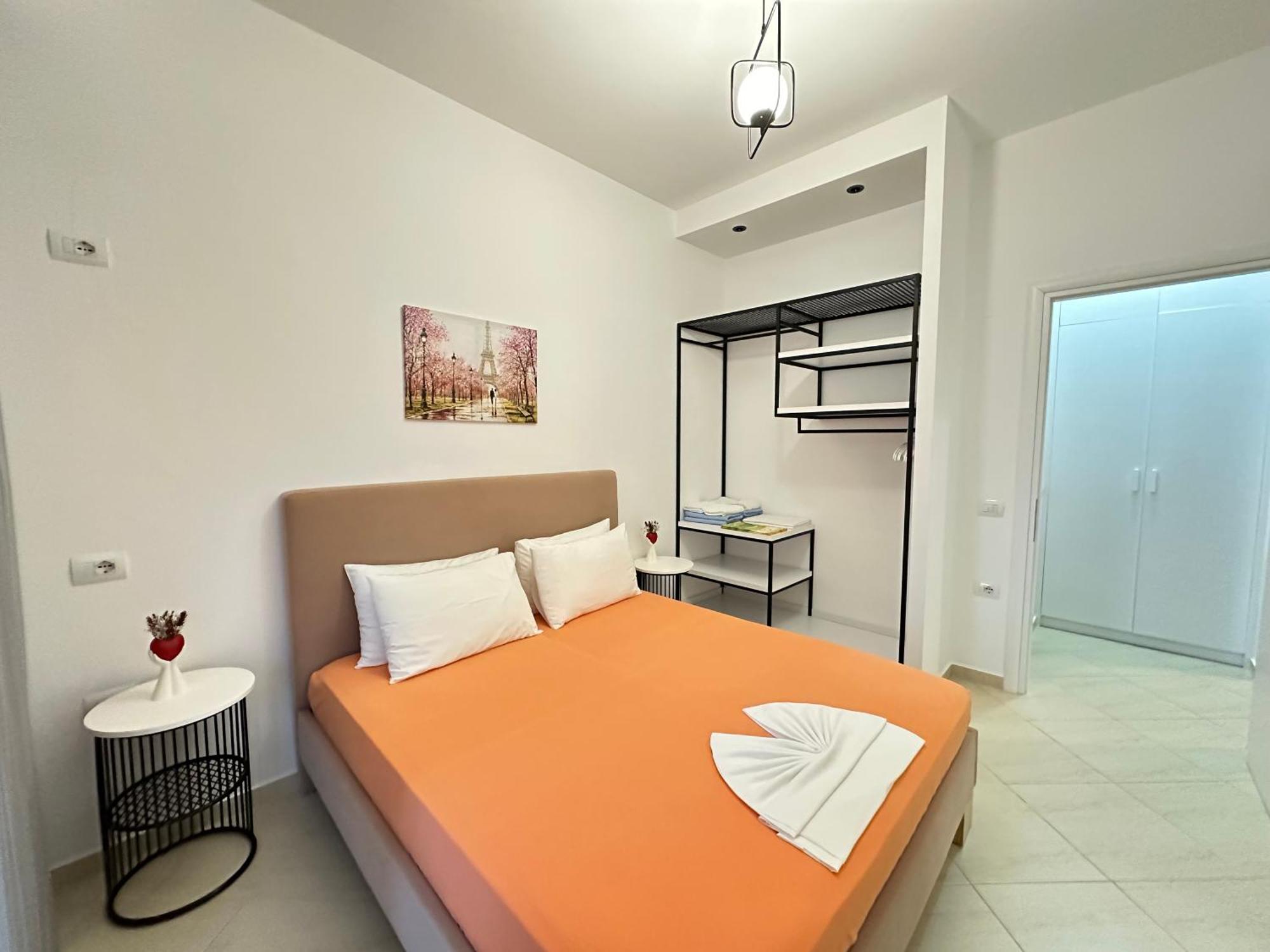 Aqua Apartments Seaview Sarande Bagian luar foto